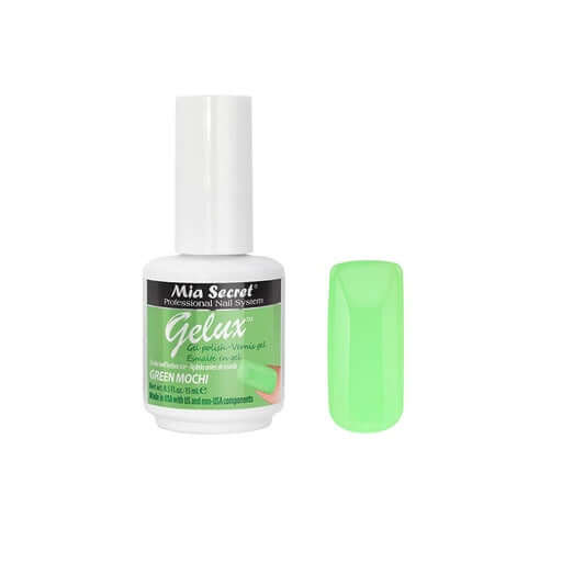 Gelux Gel Polish Green Mochi