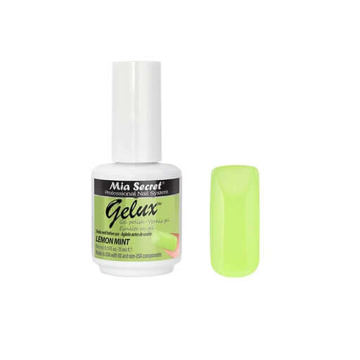 Gelux Gel Polish Lemon Mint