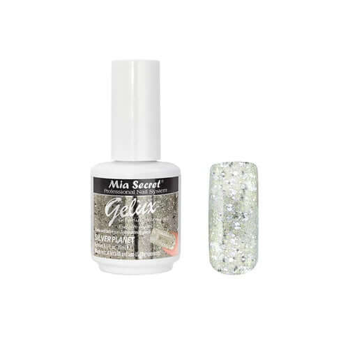 Gelux Gel Polish Silver Planet