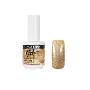 Gelux Gel Polish Gold Stars