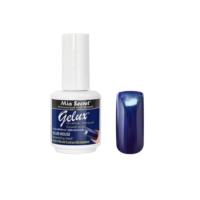 Gelux Gel Polish Blue House