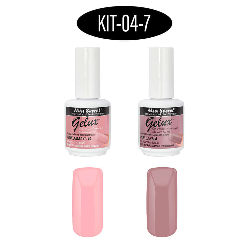 mia Gel Starter とゲルポリッシングセット Gelux Soak-Off Gel Polish Kit