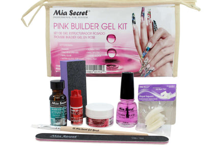 Pink Builder Gel Kit