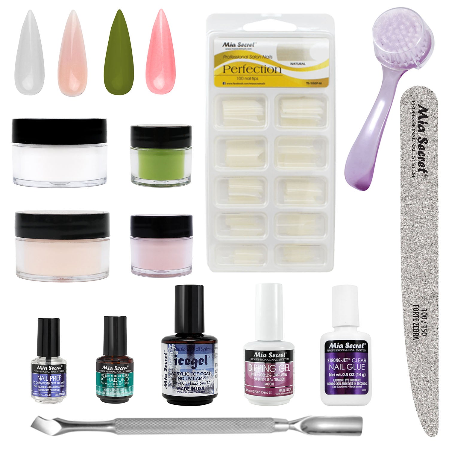 13 Pcs Dipping Nail Kit
