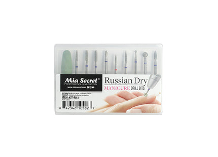Russian Dry Manicure Drill Bits Kit