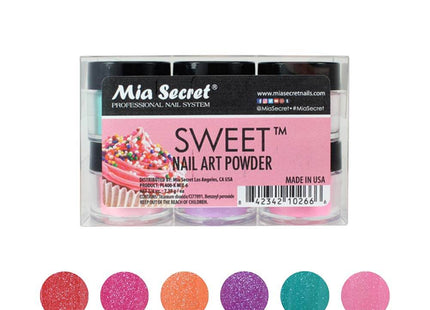 Sweet Nail Art Powder Collection (6PC)