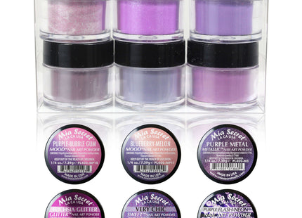 Mauves Colored Acrylic Powder Collection (Remix series)