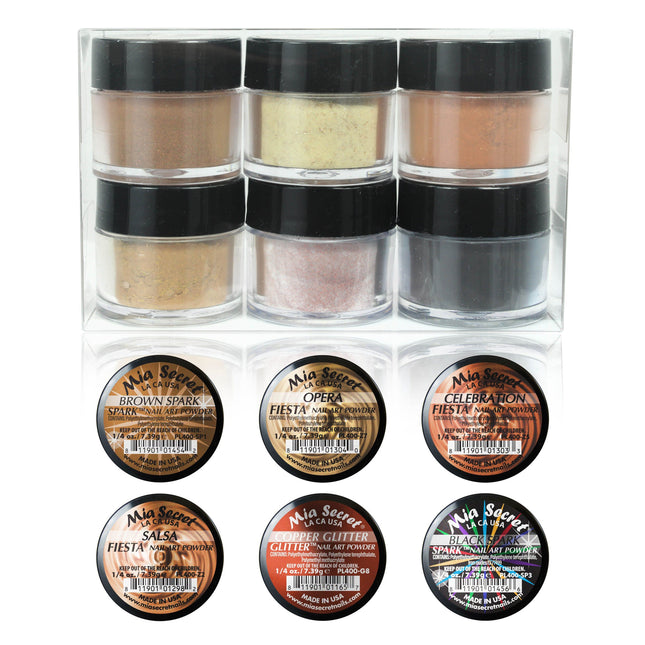 Gems Colored Acrylic Powder Collection (Remix series)