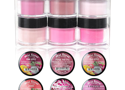 Baby Pink Colored Acrylic Powder Collection (Remix series)