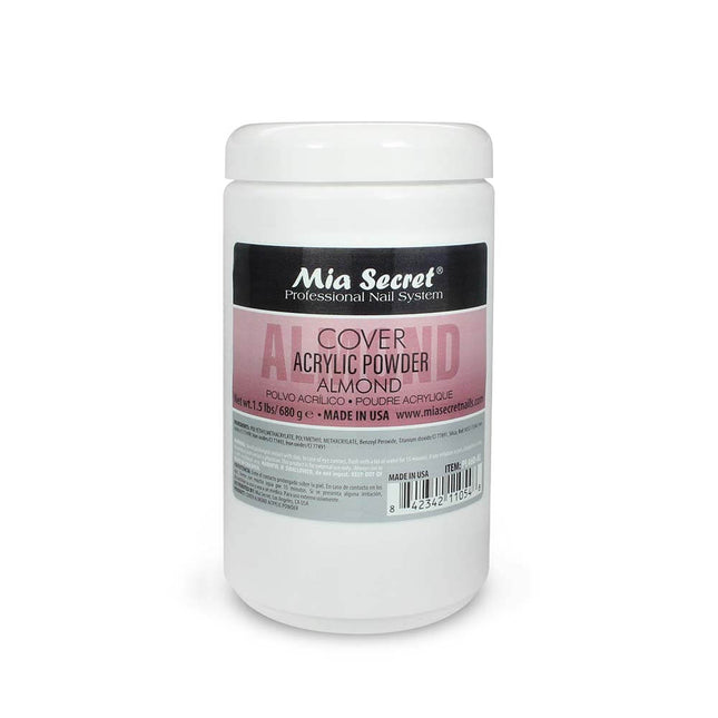 Cover Almond Acrylic Powder Salon Size