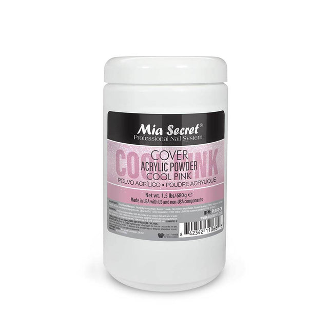 Cover Cool Pink Acrylic Powder Salon Size