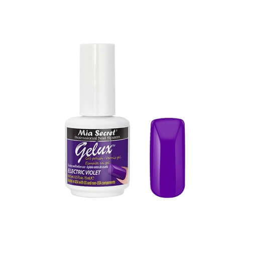 Gelux Gel Polish Electric Violet