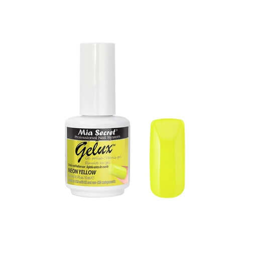 Gelux Gel Polish Neon Yellow