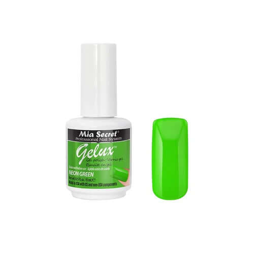 Gelux Gel Polish Neon Green