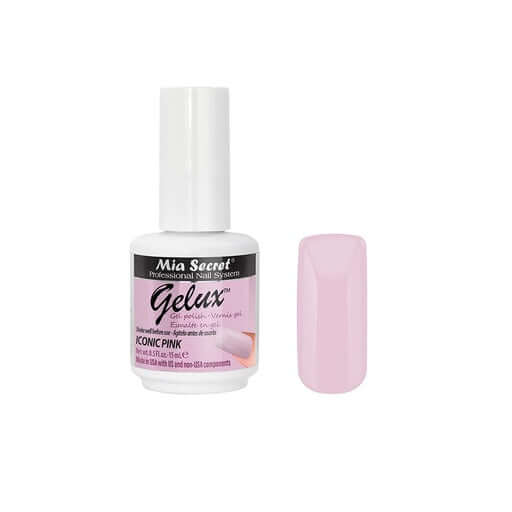 Gelux Gel Polish Iconic Pink