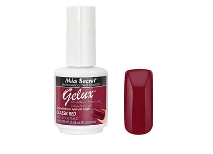 Gelux Gel Polish Classic Red